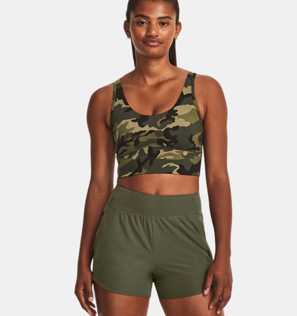 Under Armour Women's UA Meridian Fitted Printed Crop Tank